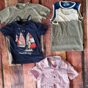 5 piece summer boy bundle 5T